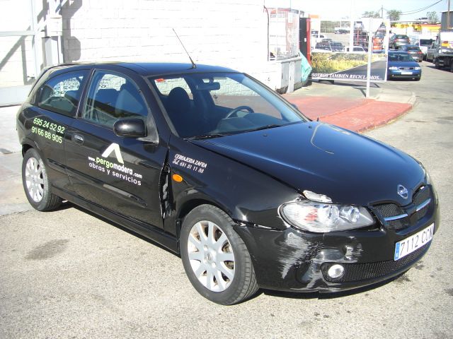 VISTA DELANTERA DERECHA NISSAN ALMERA 2.2 D 110CV