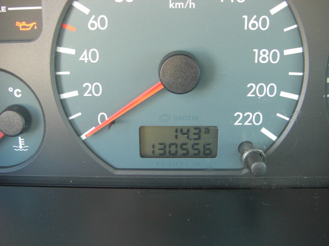 VISTA KM CITROEN XANTIA 1.8 GASOLINA 110CV