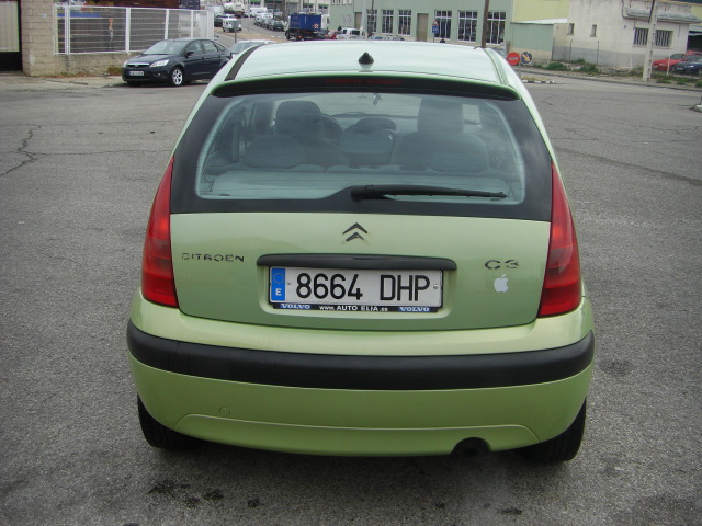 VISTA TRASERA CITROEN C-3 1.4 HDI SX PLUS 68CV