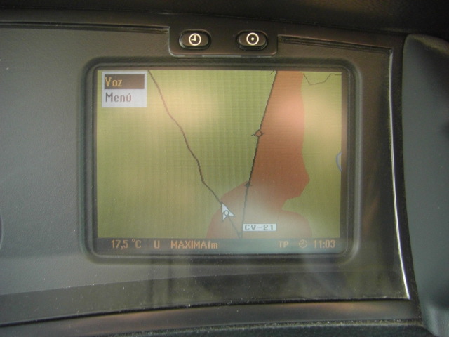 VISTA NAVI OPEL OMEGA 2.6 V6 180CV