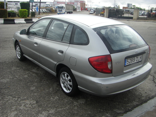 VISTA TRASERA IZQUIERDA KIA RIO 1.6 I-S 100CV FAMILIAR