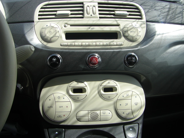 VISTA CD Y CLIMA FIAT 500 I 1.2 70CV