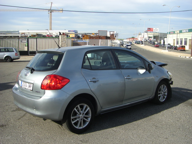 VISTA TRASERA DERECHA TOYOTA AURIS 1.4 D4D 90CV