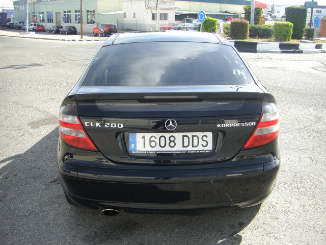 VISTA TRASERA MERCEDES BENZ C-230 KOMPRESOR 1.8 GASOLINA 192CV