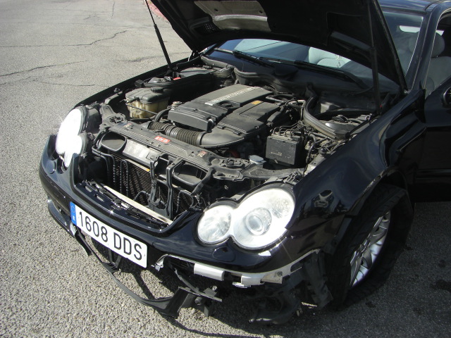 VISTA MOTOR LADO GOLPE MERCEDES BENZ C-230 KOMPRESOR 1.8 GASOLINA 192CV