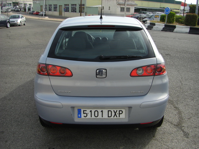 VISTA TRASERA SETA IBIZA 1.4 GASOLINA 75CV