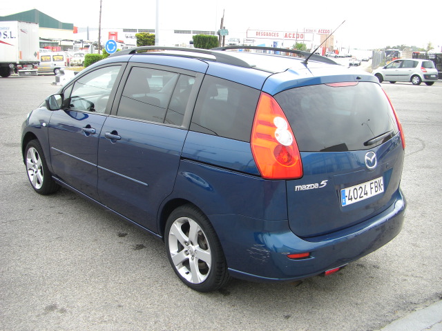 VISTA TRASERA IZQUIERDA MAZDA 5 2.0 CRDI 142CV 7 PLAZAS