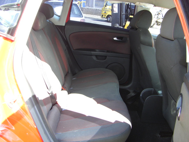 VISTA INTERIOR TRASERO SEAT LEON 2.0 TDI 140CV