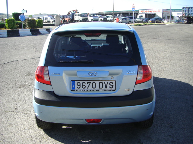 VISTA TRASERA HYNDAI GETZ 1.5 DCI 110CV
