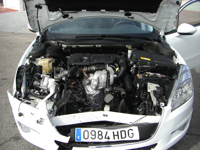 VISTA MOTOR VISTA SALPICADERO PEUGEOT 508 BLINE 1.6 HDI 111CV AUTOMATICO