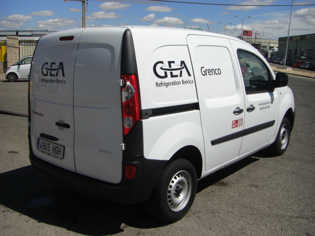 VISTA TRASERA DERECHA RENAULT KANGOO 1.5 DCI 70CV FURGON 