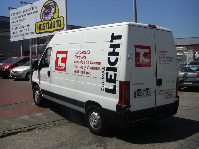 vista trasera izquierda CITROEN JUMPER FURGON 2.2 HDI 100CV