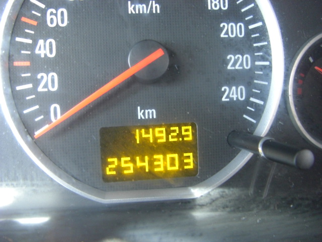 vista km OPEL VECTRA 1.9 CDTI 150CV