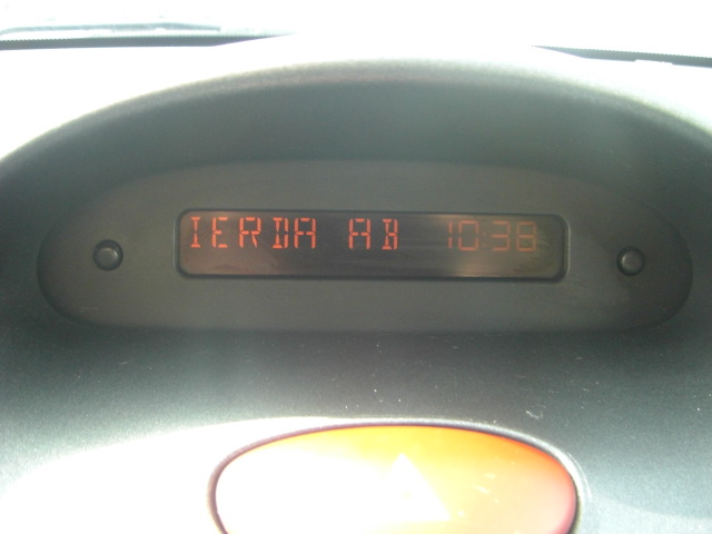 vista pantalla multi funcion PEUGEOT 206 1.4 XLINE 68CV