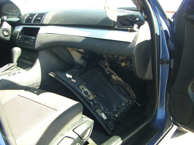 vista daños parte afectada BMW 320D 2.0 150CV AUTOMATICO