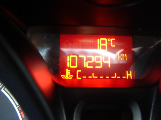 vista km FORD FIESTA 1.4 TDCI TREND 68CV