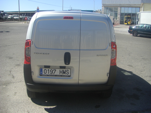vista trasera PEUGEOT BIPPER 1.3 HDI INDUSTRIAL 75CV