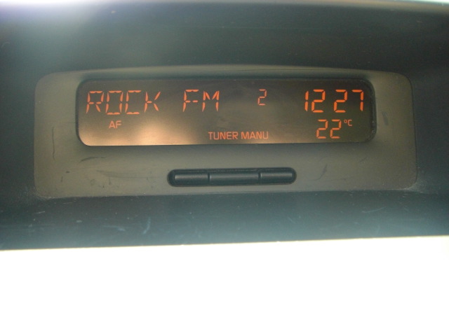 vista pantalla multi funcion RENAULT MEGANE 1.6 GASOLINA 113CV