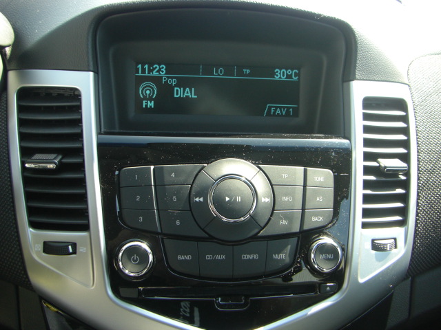 vista cd CREVROLET CRUZE 1.6 GASOLINA 124CV