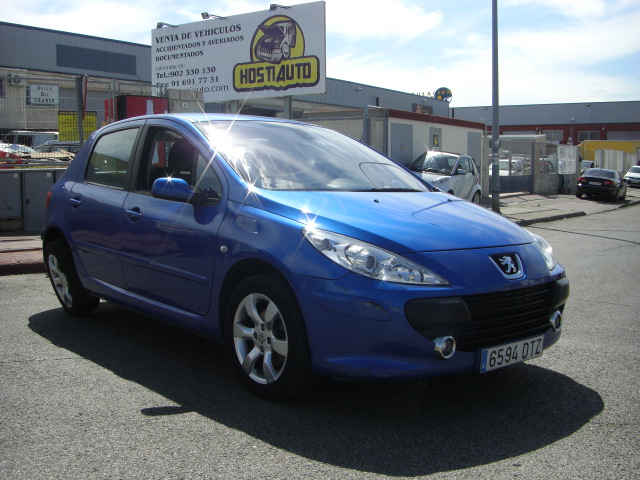 VISTA DELANTERA DERECHA PEUGEOT 307 1.6 HDI 90CV