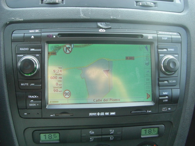 vista navi SKODA OCTAVIA SCOUT 2.0 TDI 140CV 4X4