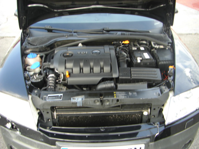 vista motor SKODA OCTAVIA SCOUT 2.0 TDI 140CV 4X4