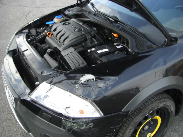 vista motor lado golpe SKODA OCTAVIA SCOUT 2.0 TDI 140CV 4X4