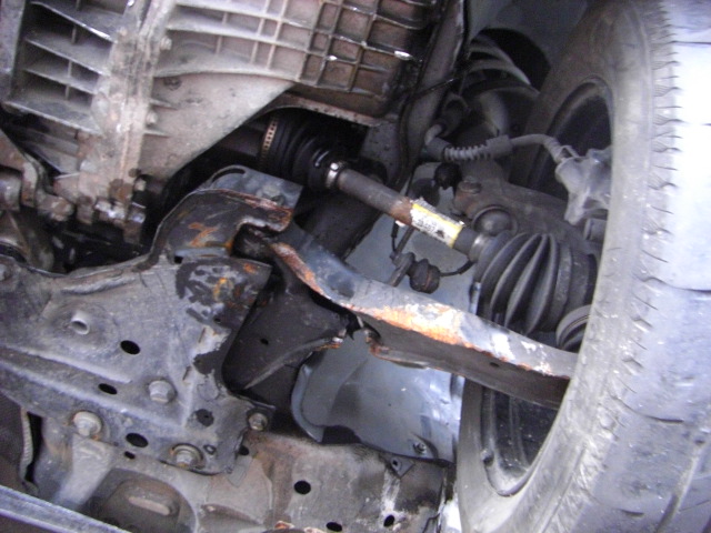 vista trapecio afectado FORD TOURNEO CONNECT 1.8 TDCI 75CV 