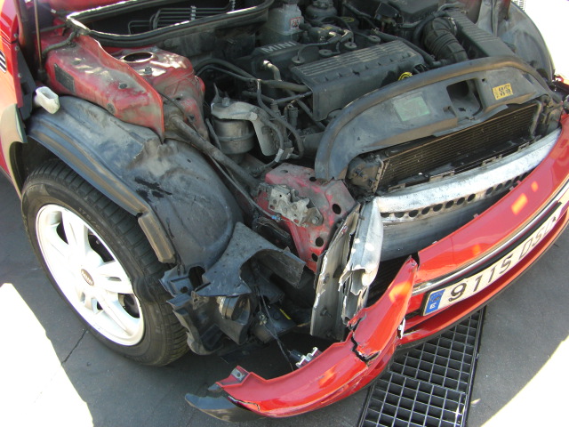 vista golpe 2 MINI ONE CABRIO 1.6 GASOLINA 90CV