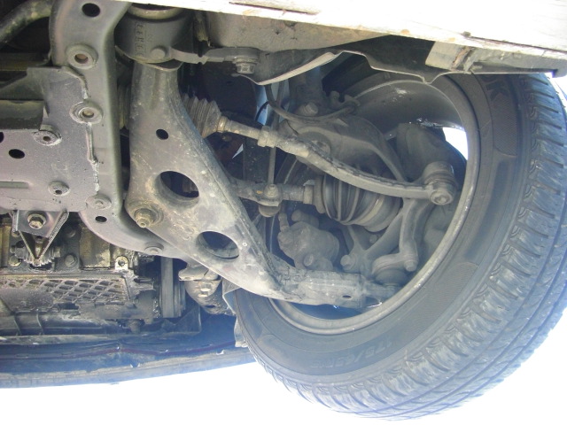 vista mecanica de rueda afectada lado derecho MINI ONE CABRIO 1.6 GASOLINA 90CV