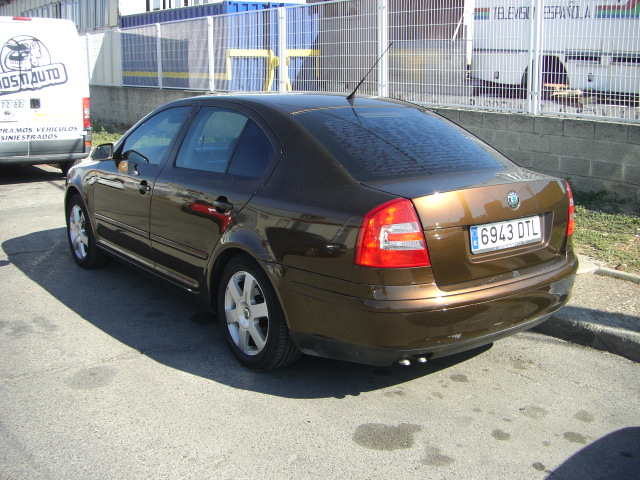 vista trasera izquierda SKODA OCTAVIA 1.9 TDI 105CV