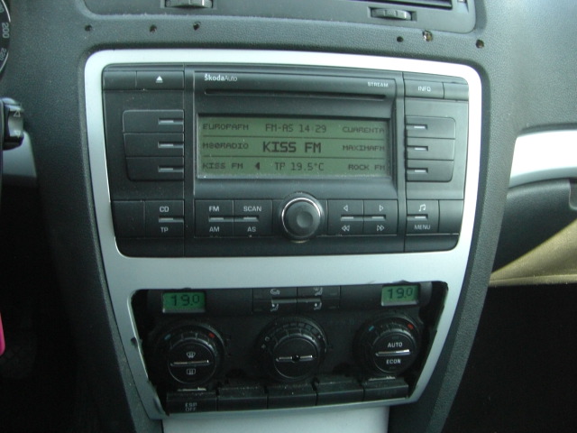 vista cd y clima SKODA OCTAVIA 1.9 TDI 105CV