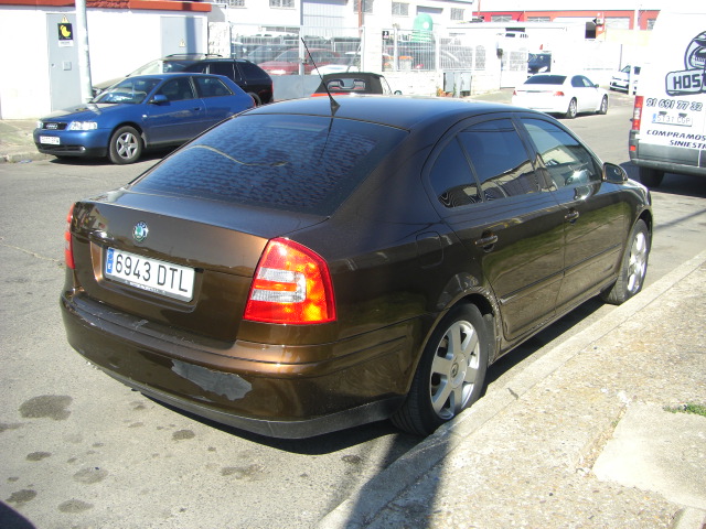 vista trasera derecha SKODA OCTAVIA 1.9 TDI 105CV