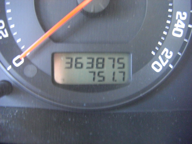 vista km SKODA SUPERB 1.9 TDI 105CV