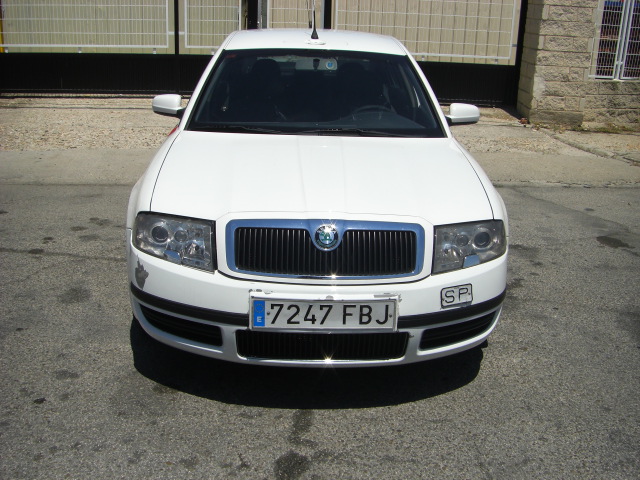 vista delantera SKODA SUPERB 1.9 TDI 105CV