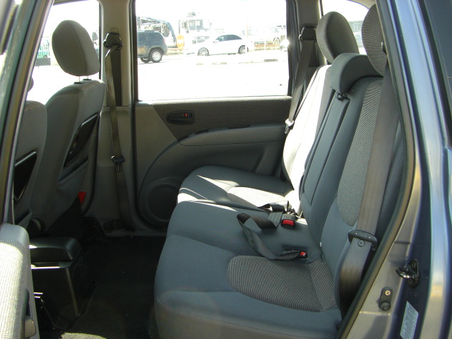 vista interior trasero HYNDAI MATRIX 1.5 DIESEL 80CV