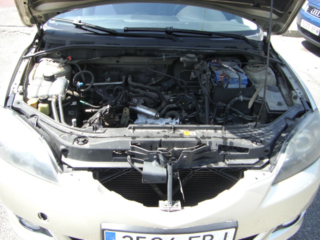 vista motor MAZDA 3 1.6 DIESEL 108CV