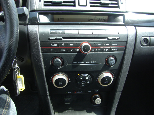 vista cd y clima MAZDA 3 1.6 DIESEL 108CV