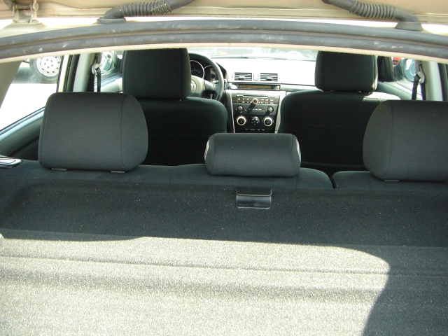 vista interior MAZDA 3 1.6 DIESEL 108CV