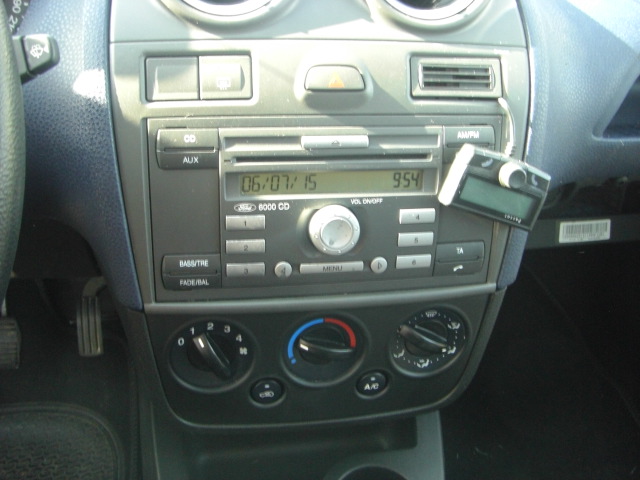 vista cd y a/c FORD FIESTA 1.4 TDCI 80CV