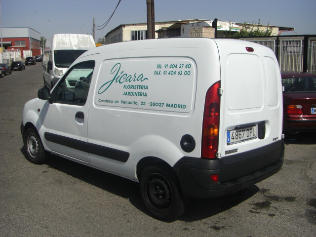 vista trasera izquierda RENAULT KANGOO 1.5 DCI 65CV