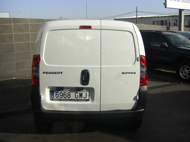 vista trasera PEUGEOT BIPPER INDUSTRIAL 1.4 HDI 70CV