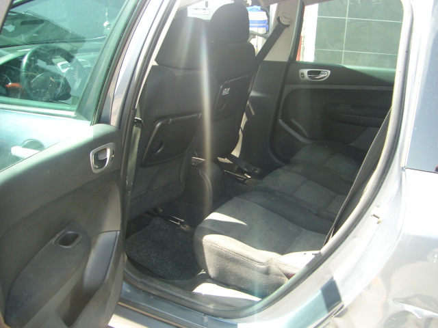 vista interior trasero 2 PEUGEOT 307 SW 1.9 HDI 110CV 7PLAZAS