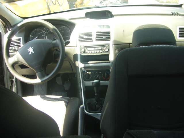 vista salpicadero PEUGEOT 307 1.6 HDI 110CV