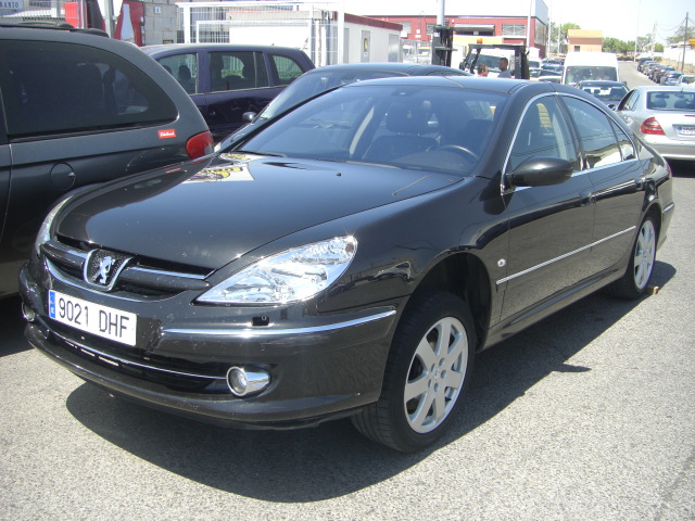 vista delantera izquierda PEUGEOT 607 2.7 HDI 204CV AUTOMATICO