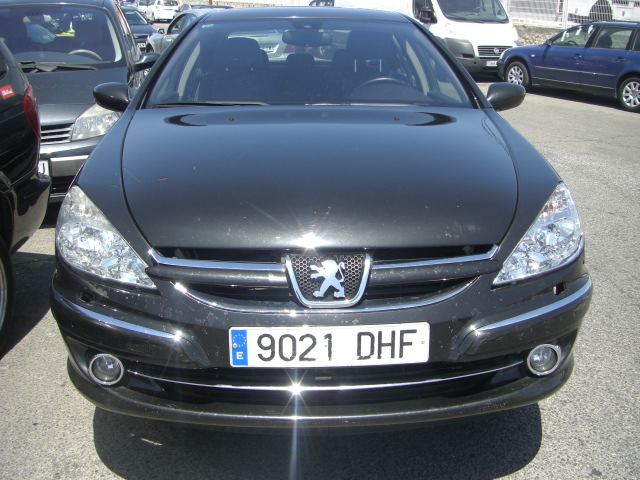 vista delantera PEUGEOT 607 2.7 HDI 204CV AUTOMATICO