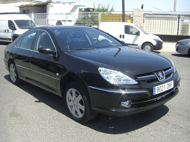 vista delantera derecha PEUGEOT 607 2.7 HDI 204CV AUTOMATICO