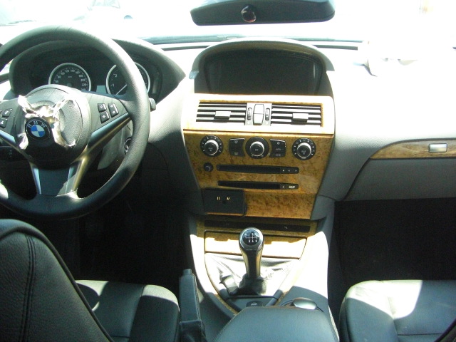 vista salpicadero BMW 645 CI 4.4 333CV