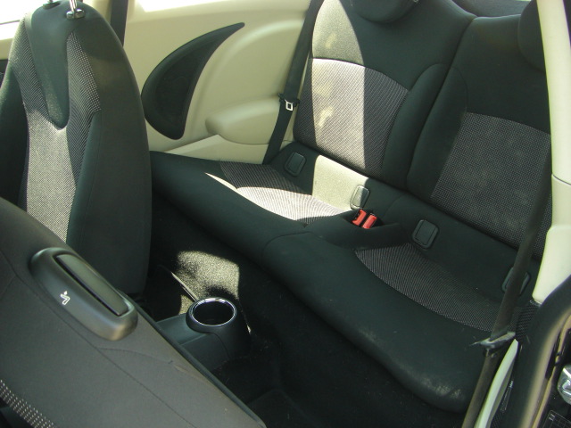 vista interior trasero MINI ONE 1.6 GASOLINA 98CV