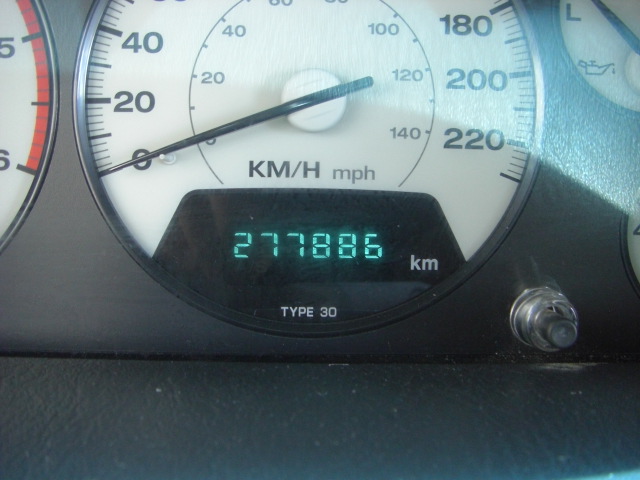 vista km JEEP GRAND CHEROKEE 2.7 CRDI 163CV AUTOMATICO